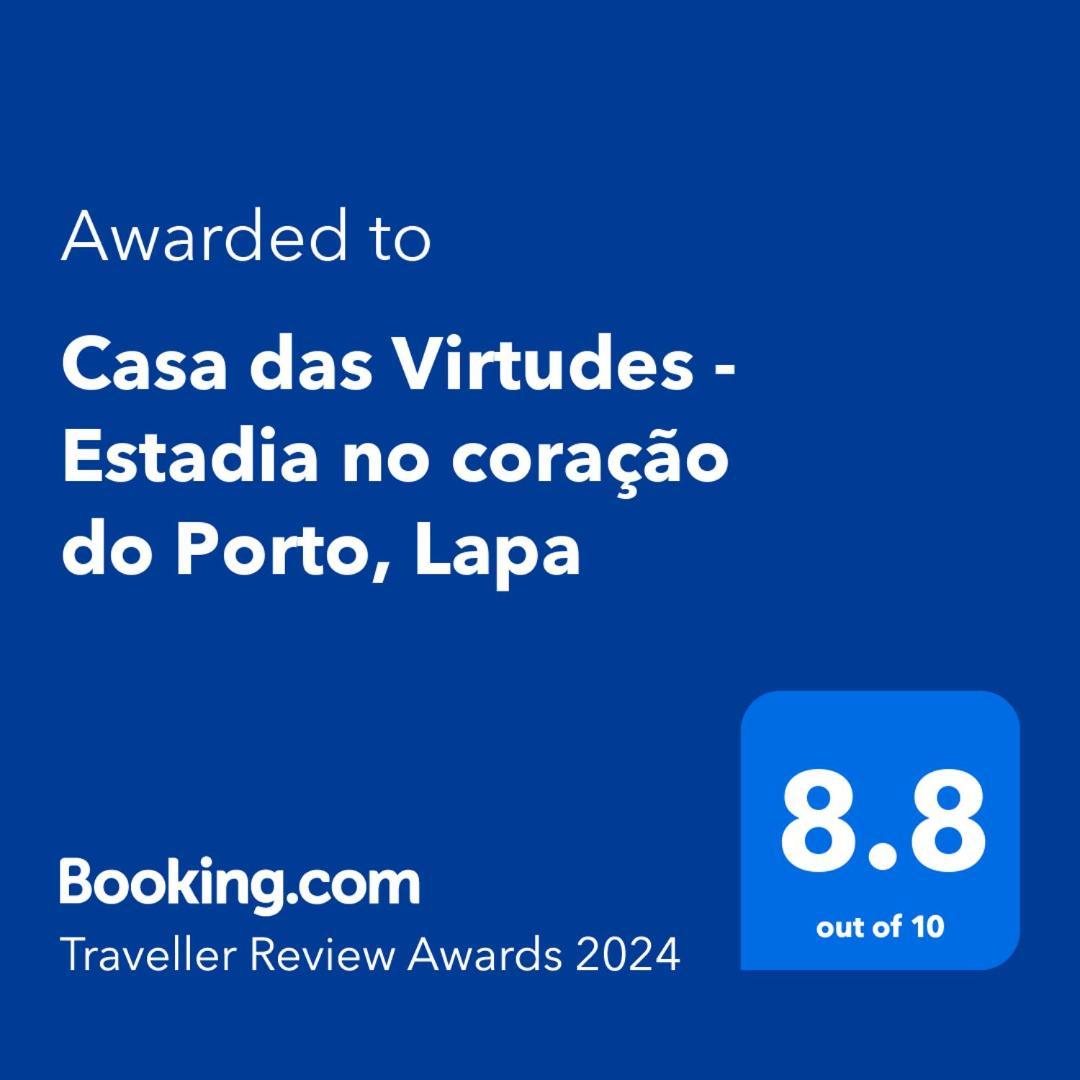 Casa Das Virtudes - Estadia No Coracao Do Porto, Lapa Exteriör bild
